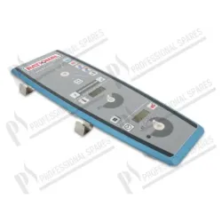 Control panel insert with overlay