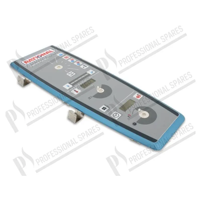 Control panel insert with overlay
