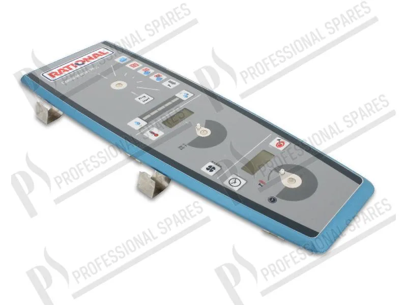 Control panel insert with overlay