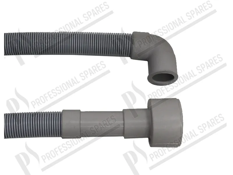 Tubo desagüe PPE Ø 22 mm 90° + Ø 40 mm 180° L 1500 mm