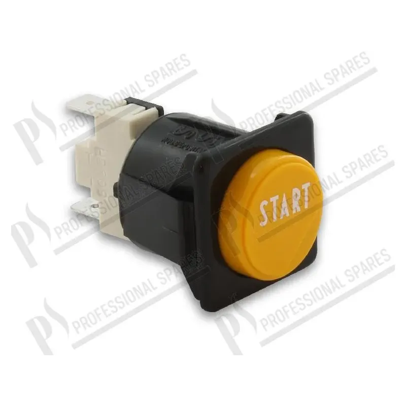 Push button, yellow START