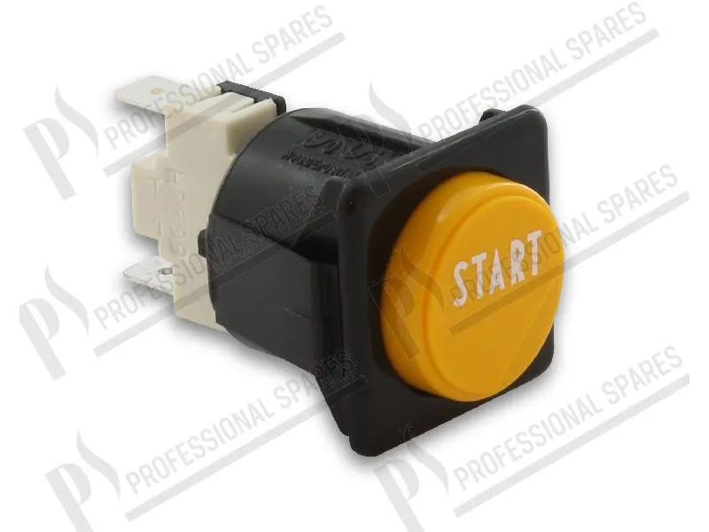 Push button, yellow START