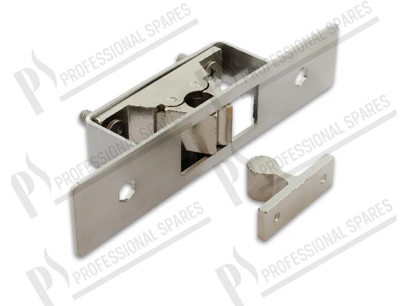 Latch with catch, galvanized