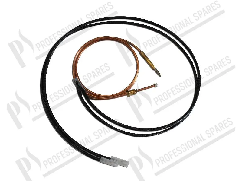 Termocoppia interrotta M9x1 L 600 mm con cavetti L 800 mm