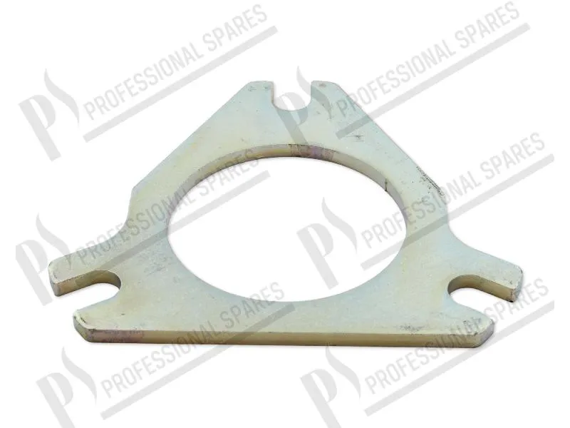 Triangular flange