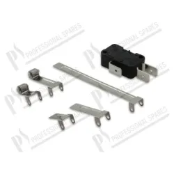 Pushbutton microswitch with lever set