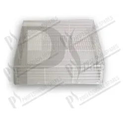 Cesto quadro con fondo inclinato