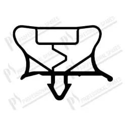 Magnetic gasket 221x417 mm