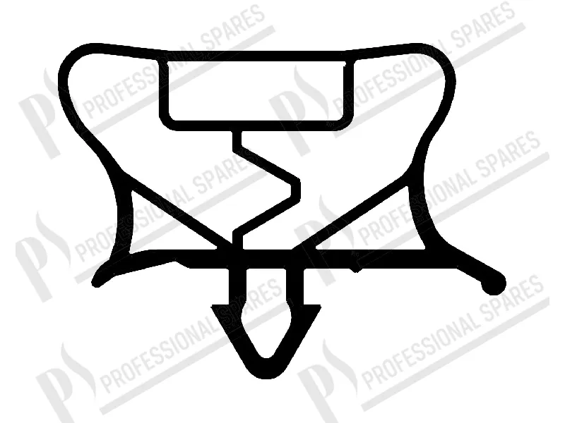 Magnetic gasket 221x417 mm Magnetic gasket 221x417 mm