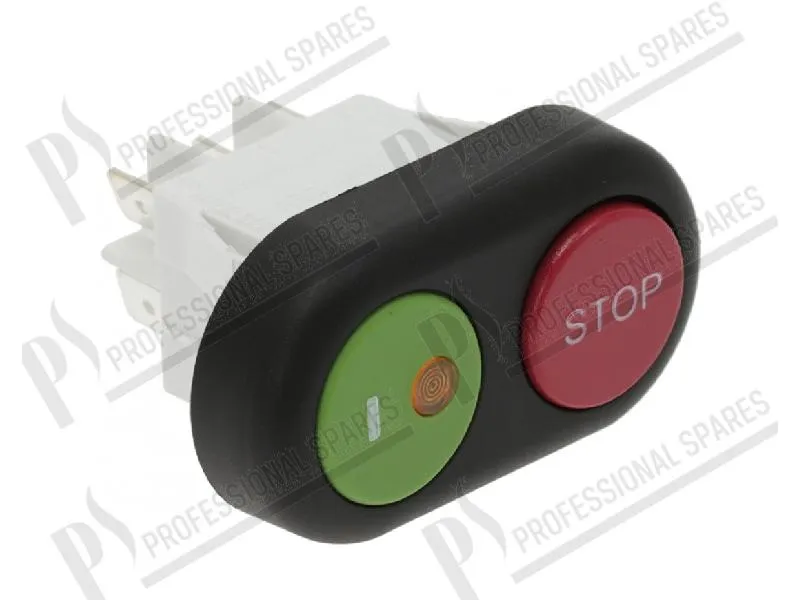Double push button O-I