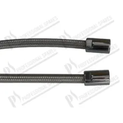 Tubo flessibile doccia treccia inox 1/2" FF L 1100 mm