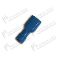 Cosse pré-isolée bleu F6,3x0,8 mm (100 pcs)