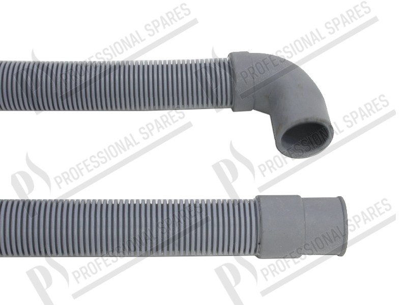 Drain pipe PPE Ø 19 mm 180°+ Ø 22 mm 90° L 2000 mm