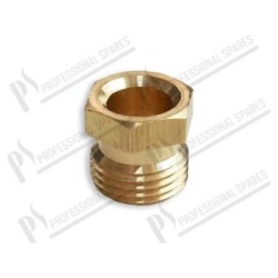Pipe fitting M10x1 for gas pipe Ø 6 mm PEL 21-25