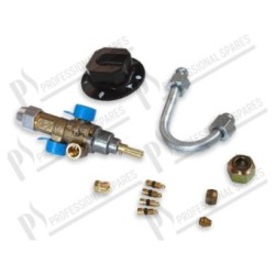 Valved gas tap PEL 21S with safety device (KIT sub. EGA)