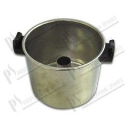 Vasca inox 3,5 litri per cutter-mixer