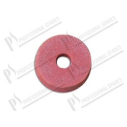 Guarnizione in silicone rosso Ø 4,5x14x4 mm